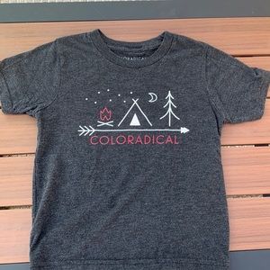 Heathered Bkack Coloradical T-shirt 4T